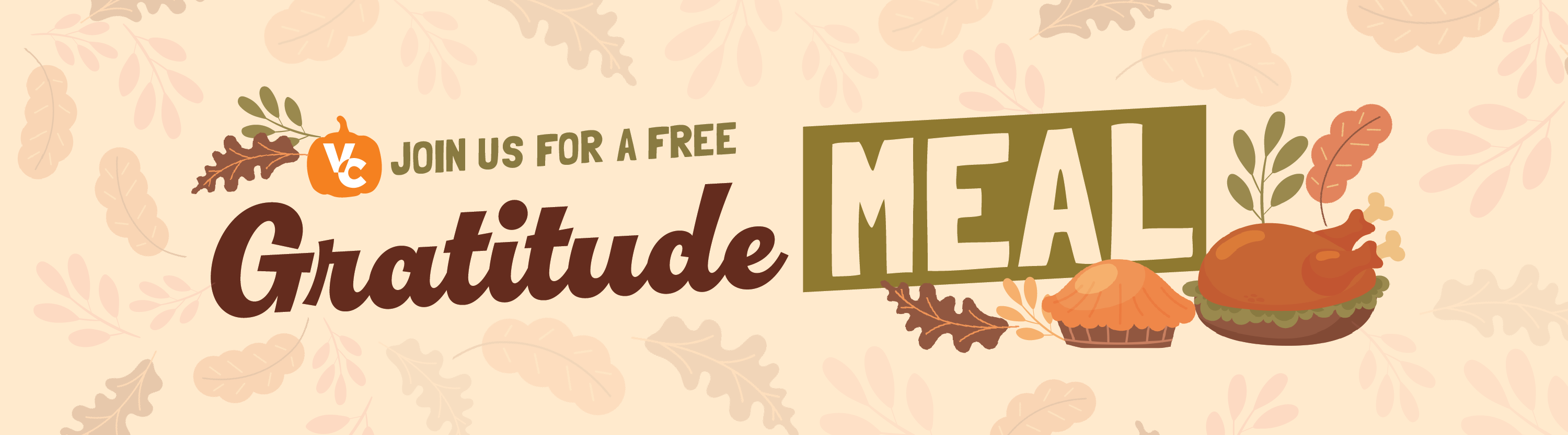 Join us for a free gratitude meal!