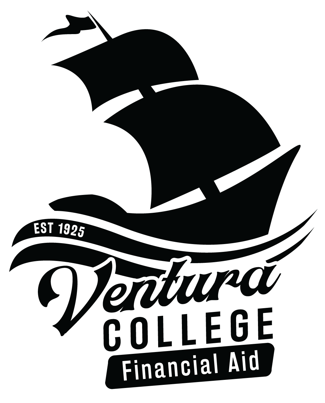 VC Financial Aid Logo with Pirate Ship