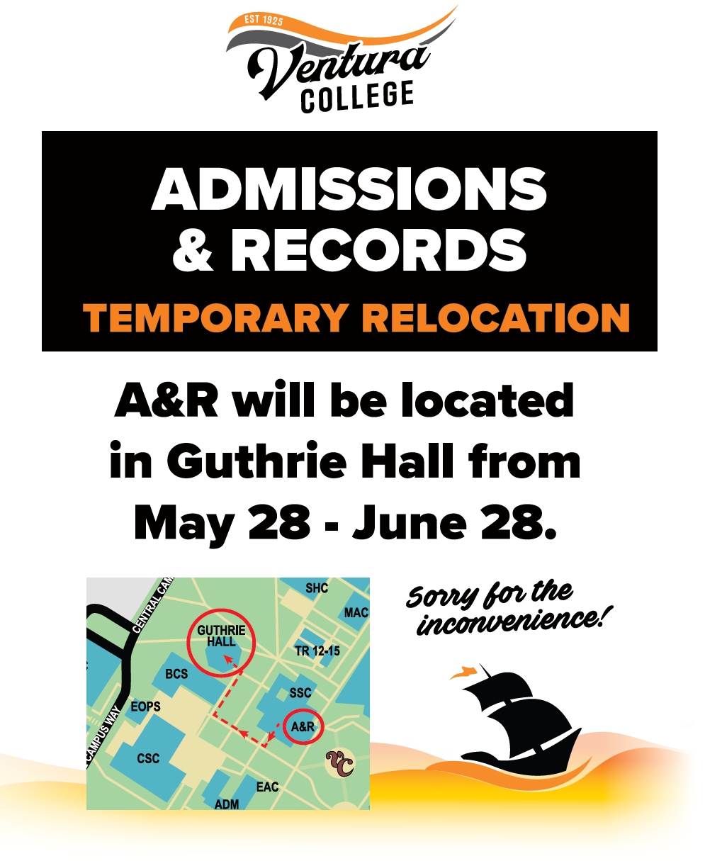 Admissions & Records will be located in Guthrie Hall