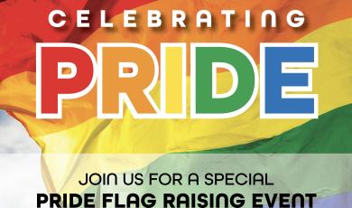 VC Celebrating Pride, Join us for a Special Pride Flag Raising Event